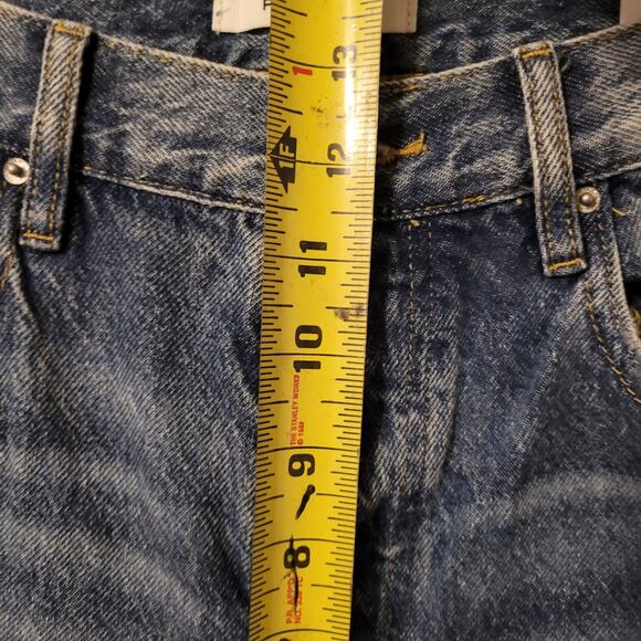 Pacsun High Waist Slim Straight Dad Jeans Womens 29 Button Fly Medium Wash - Picture 8 of 11